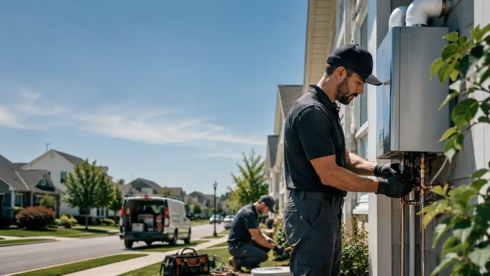 Tankless Water Heater Installation in Fairfield, TX